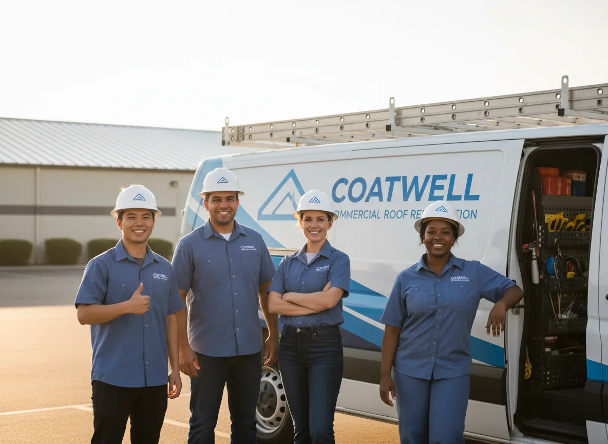 Commercial roof coating company in Dewar, OK
